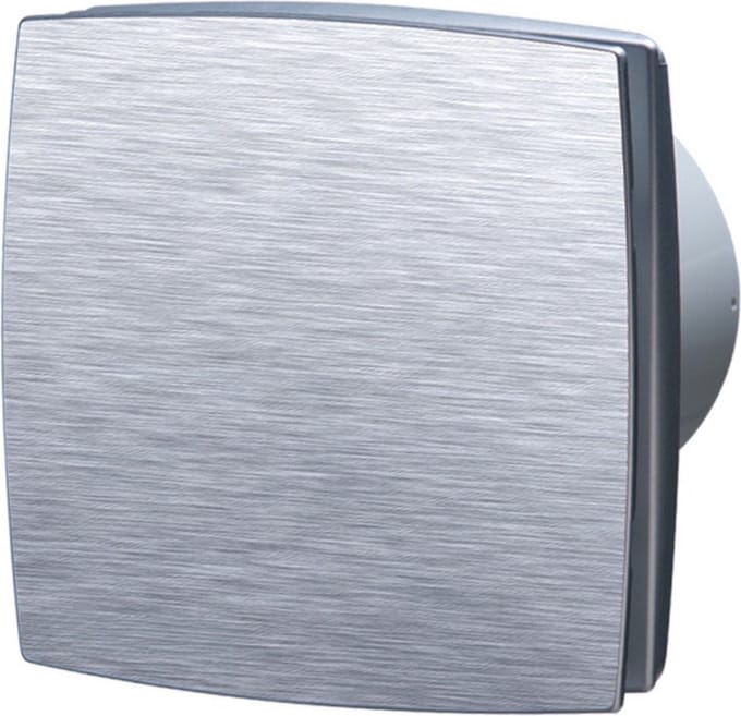 Vents Design badkamerventilator 125 mm - 167 m³/h - RVS geborsteld