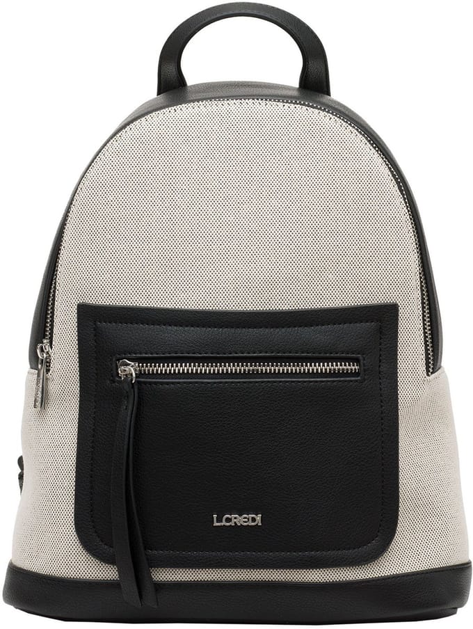 L.CREDI Paola Stad rugzak 31.5 cm - schwarz