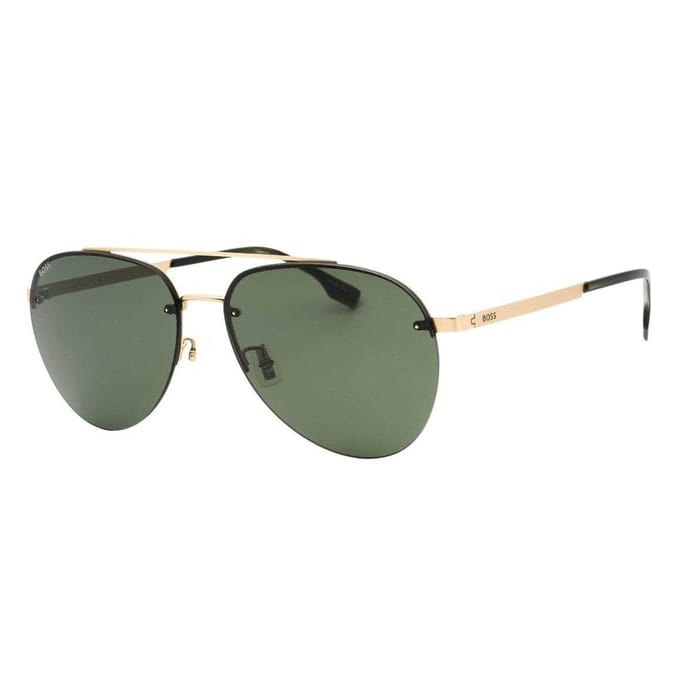 Hugo Boss Matte zonnebril heren (Goud)