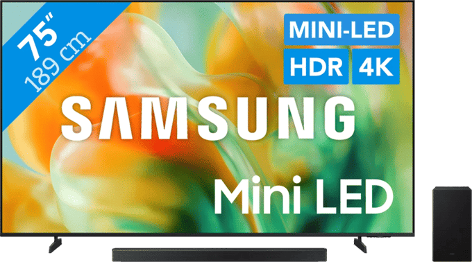 Samsung Mini-led 75" M83H (2026) + Samsung HW-B66CF (2025)