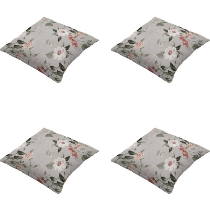 Madison - Sierkussen Julliete - Multikleur - 50x50x10cm - Set van 4
