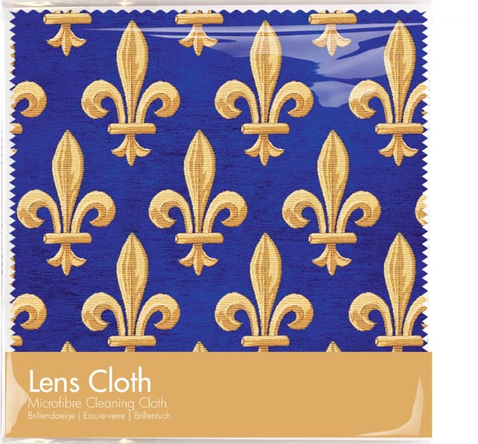 Brillendoekje Microfiber – Fleur de Lys – museumwebshop.com