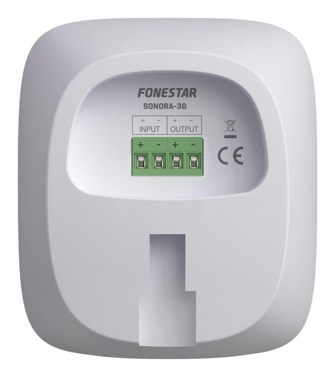 Fonestar SONORA-3B - Minimalistisch formaat wandluidspreker, 12 W RMS, wit, Fonestar wit
