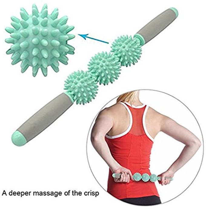 Diep Weefsel Massage Roller voor Spierherstel - Triggerpunt Stimulator met Stekelige Rollen