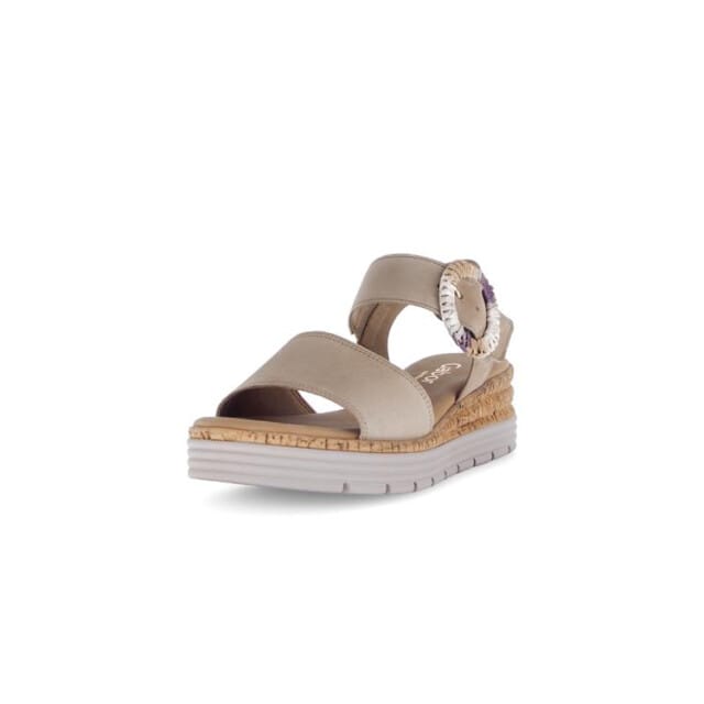Gabor Damen Sandalette Genua in sand