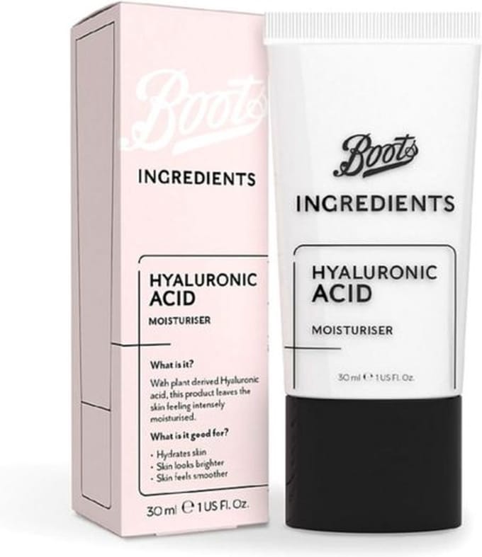 Boots Ingredients Hyaluronic Acid Moisturiser