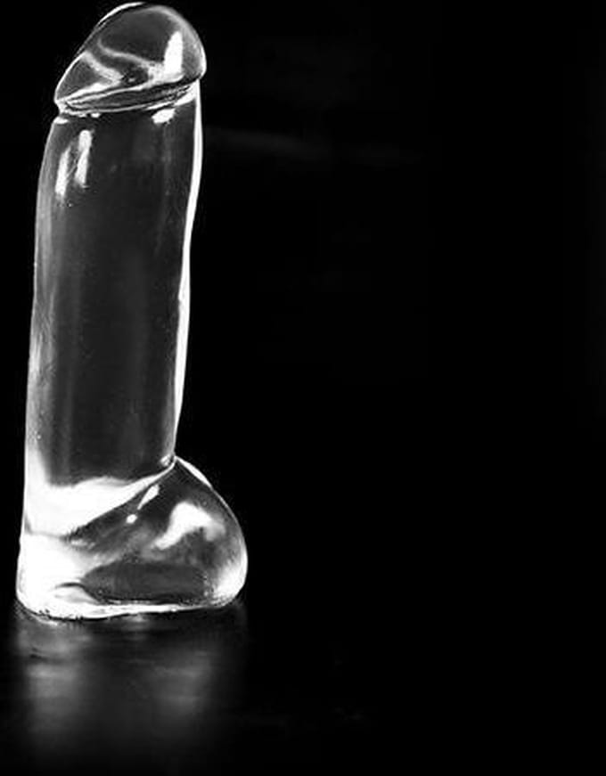 Dark Crystal Dildo 21,5 cm - transparant