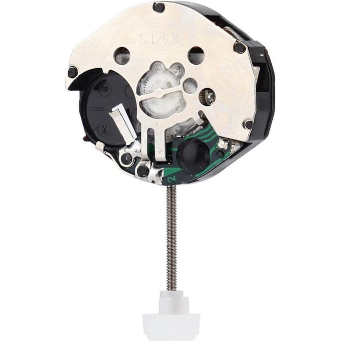 5 stuks SL68 Quartz Horloge Beweging Accessoires Reparatie Vervangende Onderdelen white