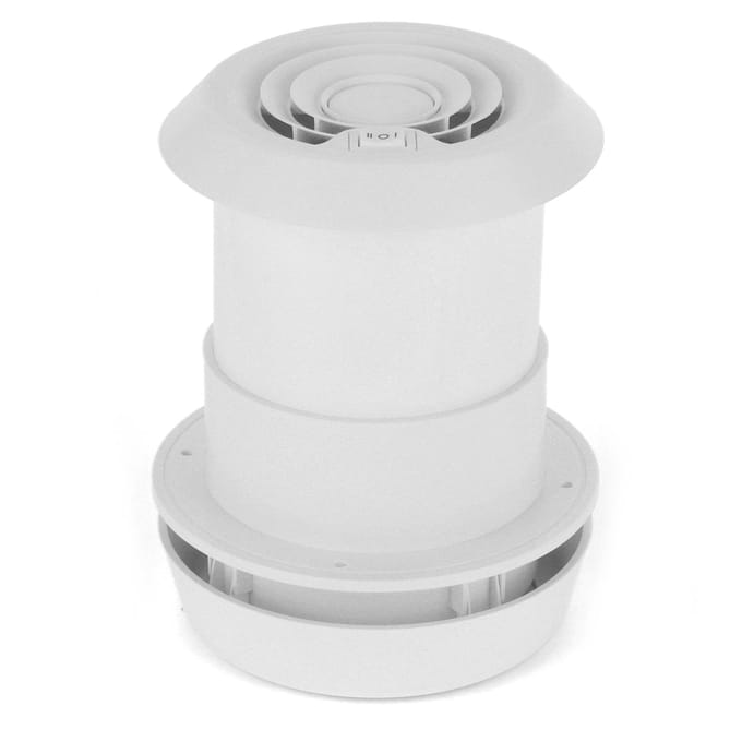 Ventilateur de toit 12 V, grille de ventilation silencieuse pour camping-car, caravane, fourgonnette