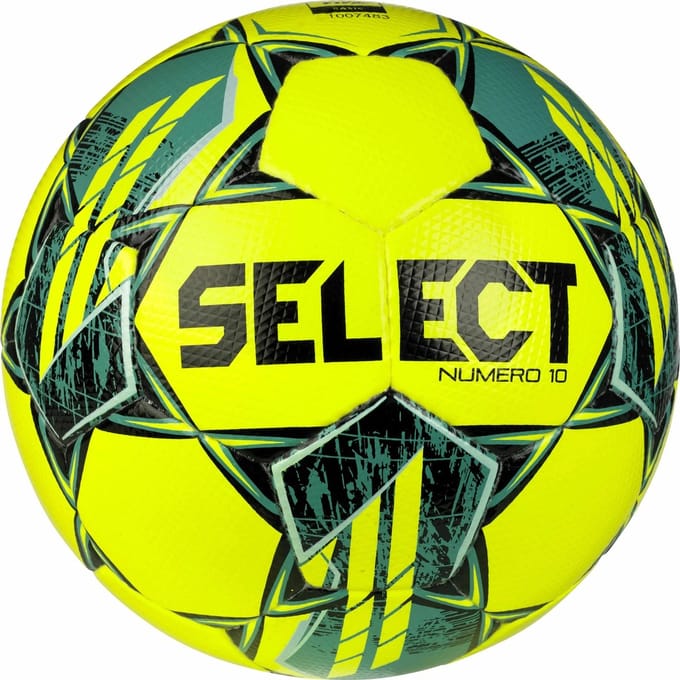 Select Numero 10 V23 Wedstrijdbal - Fluogeel | Maat: 5