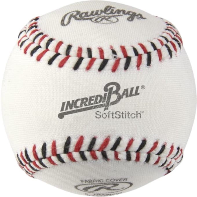 Rawlings - MLB - Honkbal - IncrediBall - SoftStitch - Zachte Honkbal - Trainingsbal - 9 inch