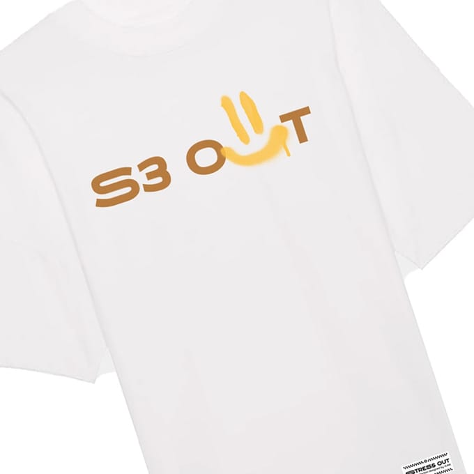 SUPERB Vrouwen Oversized Stress Out T-shirt