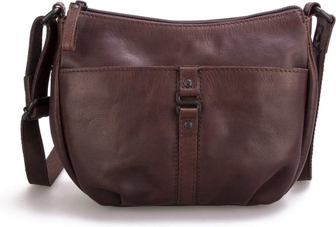Leren Crossbodytas - Sedona - Donkerbruin