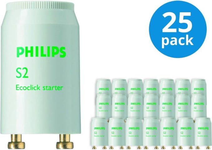 Voordeelpak 25x Philips S2 Starter 4-22W SER