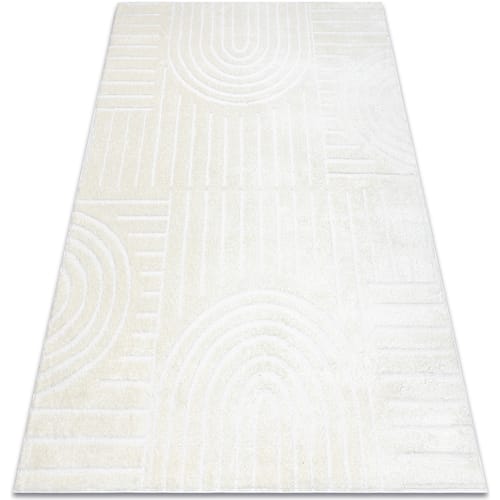 Kleden Rugsx Tapijt modern MODE 8586 geometrisch creme 140x190 cm