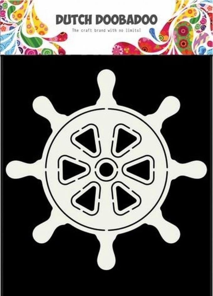DDBD Dutch Card Steering Wheel Ship 145 x 145mm