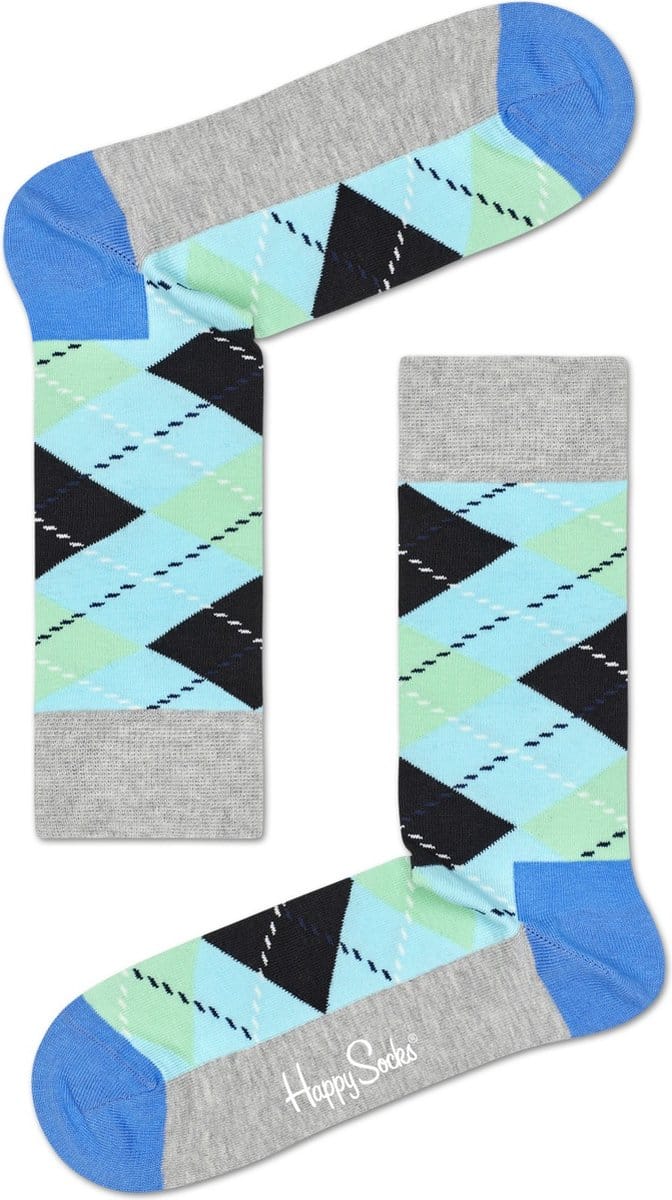 Happy Socks Argyle Sock - unisex sokken - Unisex - Maat: 36 - 40
