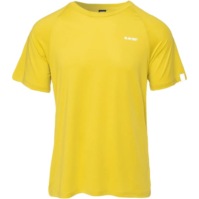 Hi-tec Hine T-shirt Met Korte Mouwen Geel M Man