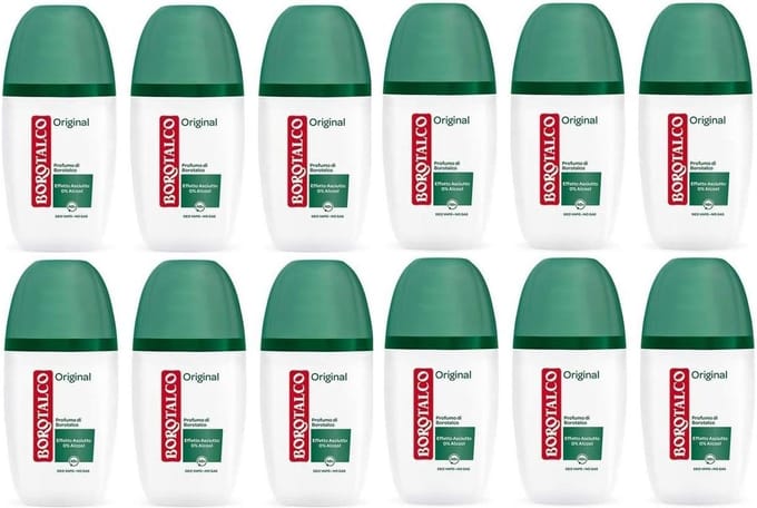 Deodorant Set - Vapo Spray - Frisse Geur - 12 Stuks Verpakking - 75 ml