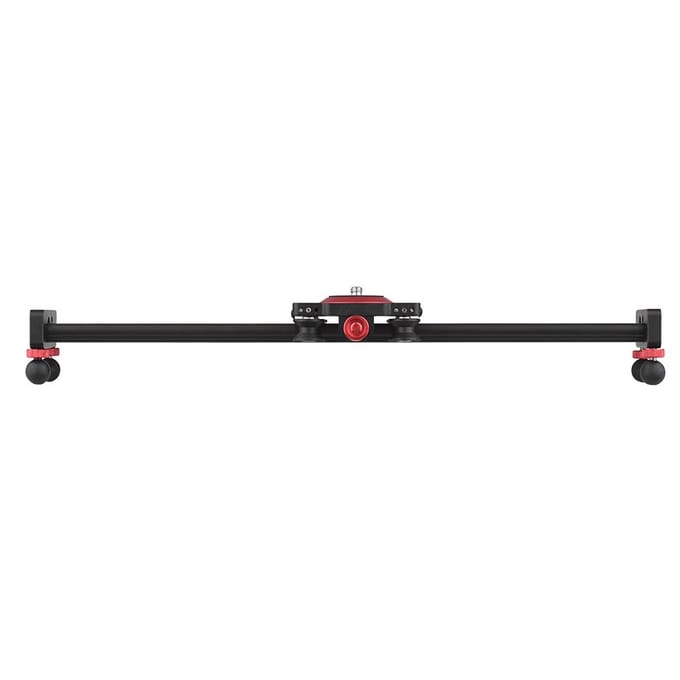 50cm/20inch Aluminiumlegering Camera Track Slider Video Stabilisator Rail voor DSLR-camera 30cm black