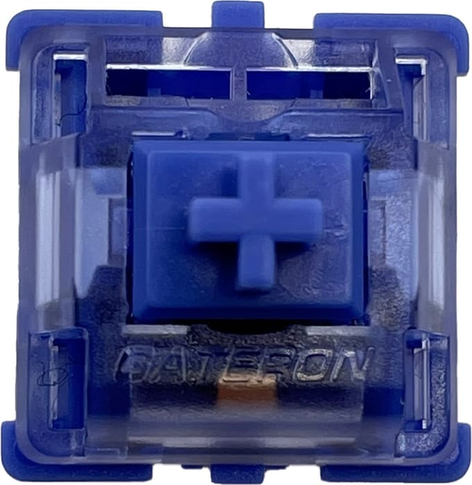 Gateron CJ Light Blue Mechanische Switches - Linear - 30 stuks