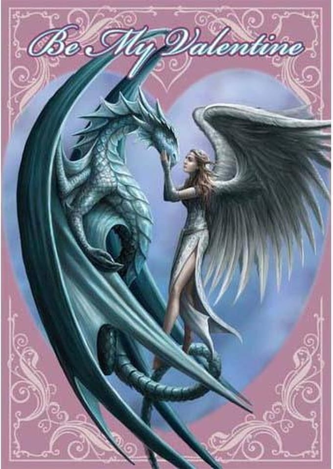 Anne Stokes Valentijnskaart Silverback
