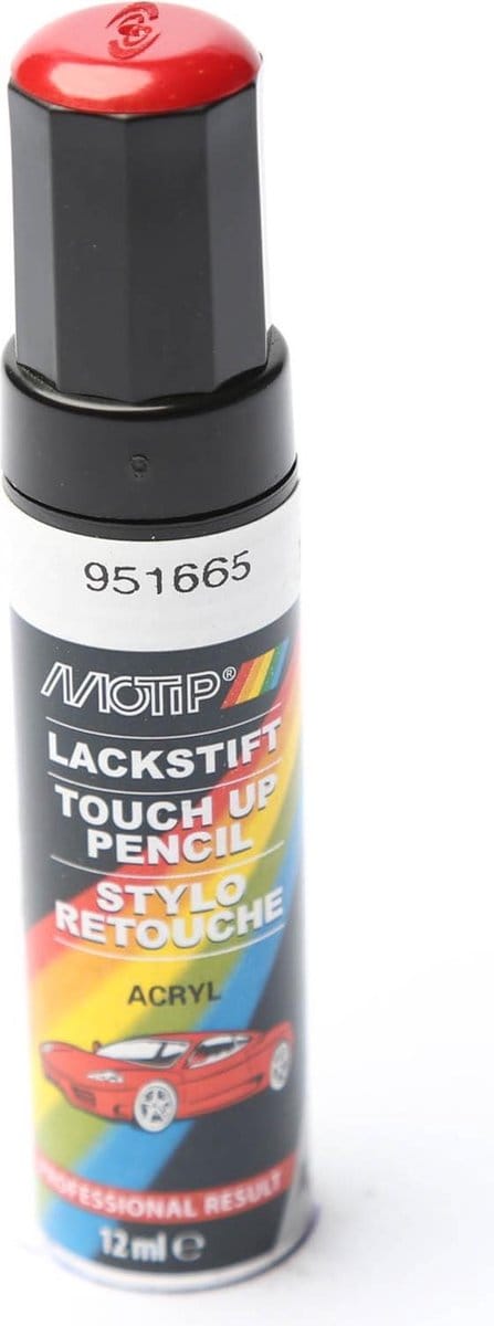 Motip 951665 - Auto lakstift - Rood Pearl - 12 ml