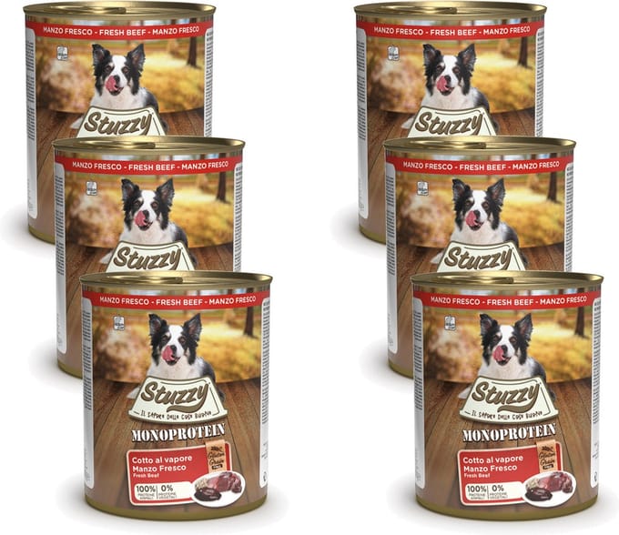 Stuzzy Blik Adult 800 g - Hondenvoer - 6 x Rund