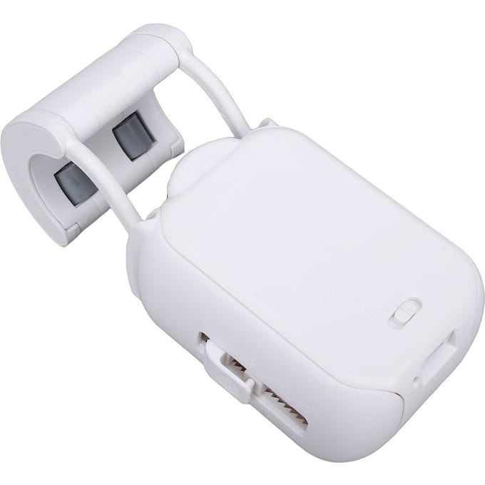 Automatische Gordijnopener APP-bediening Op Batterijen Werking Slimme Elektrische Gordijnrobot voor Slaapkamer Woonkamer white