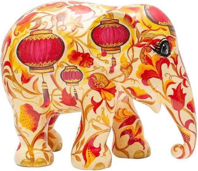 Tuan Yuan 10 cm Elephant Parade Handgemaakt Olifantenstandbeeld