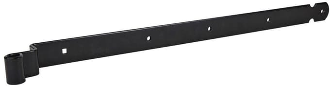Duimheng - Tbv 16 mm duim - 75 cm - Met bocht - Zwart