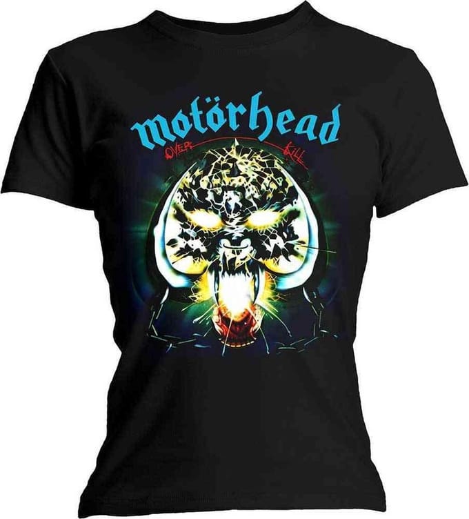 Motorhead - Overkill Dames T-shirt - L - Zwart