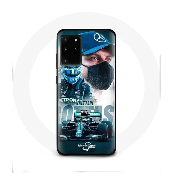 Coque - Formule 1 - Samsung Galaxy S11 Plus - Noir - Valtteri Bottas - Rigide noir