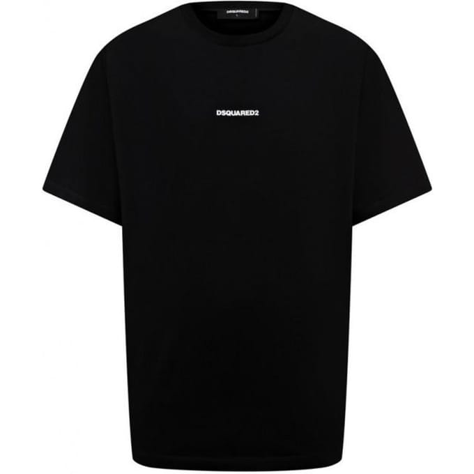 T-shirt homme DSQUARED2 Coupe ample noir - Taille: XL black
