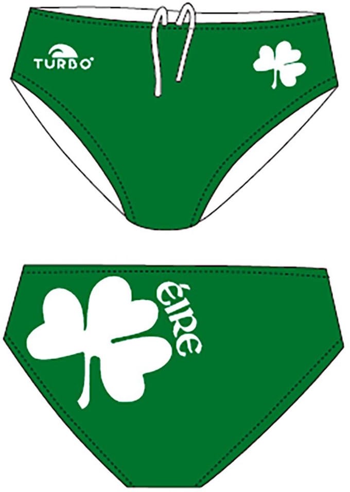 Turbo Eire Ireland Zwemslip Groen 4XL Man