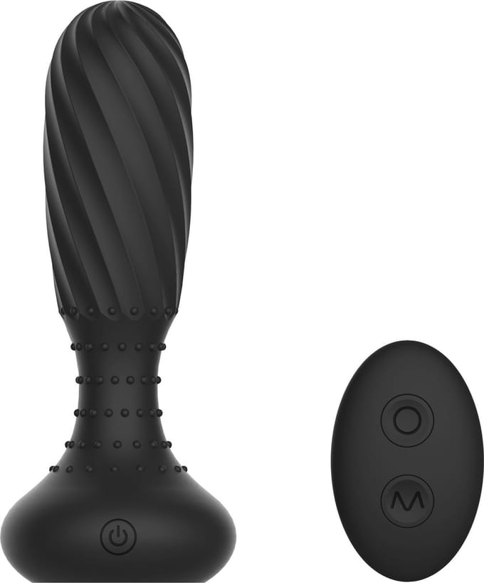 Chisa - Libido Prober - Vibrerende Buttplug met Afstandsbediening - Zwart
