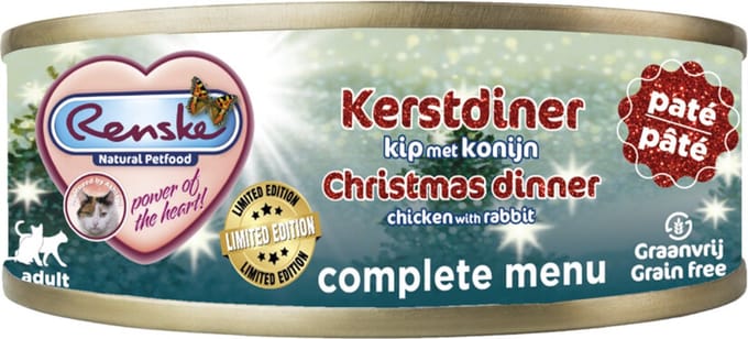 24x Renske Vers Kat Kerstdiner Limited 70 gr
