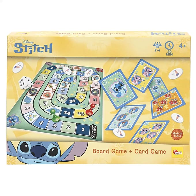 Bordspellen 2 in 1 Lisciani Giochi Disney Stitch