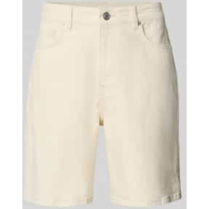 relaxed fit korte jeans van katoenmix model 'LOOSE ALEX SUMMER'
