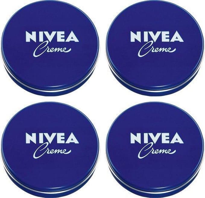 Nivea Crème Blik - Bodylotion - 150 ml - 4 stuks