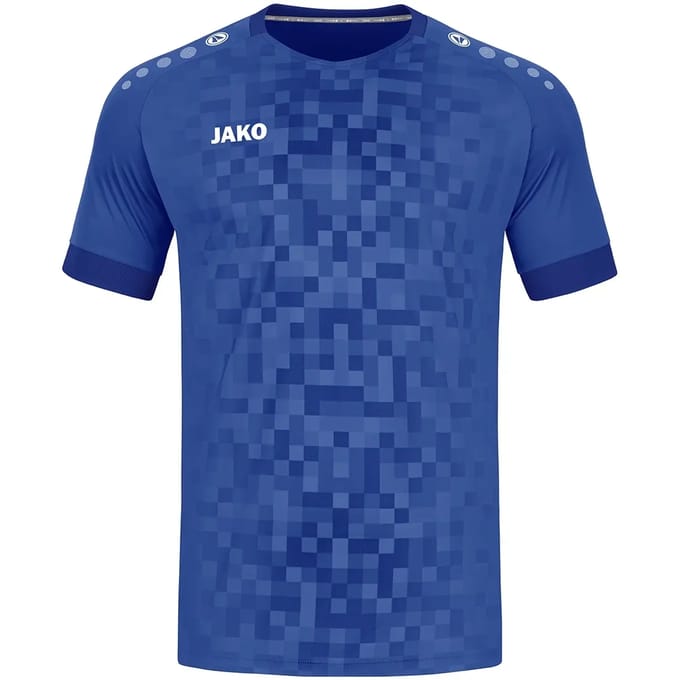 Jako Pixel Shirt Korte Mouw Kinderen - Sportroyal | Maat: 152