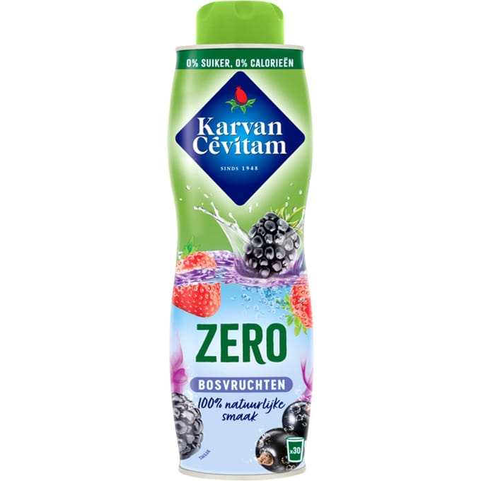 Sirup Karvan Cevitam Waldfrüchte 0% Zucker 600ml