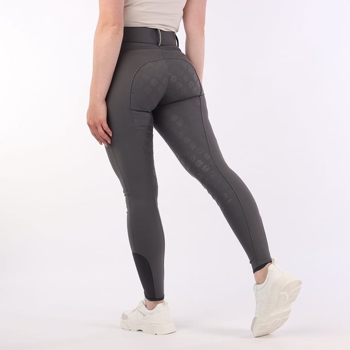 Quur Paardrijbroek Quur Qfallyn Full Grip Grijs - 38