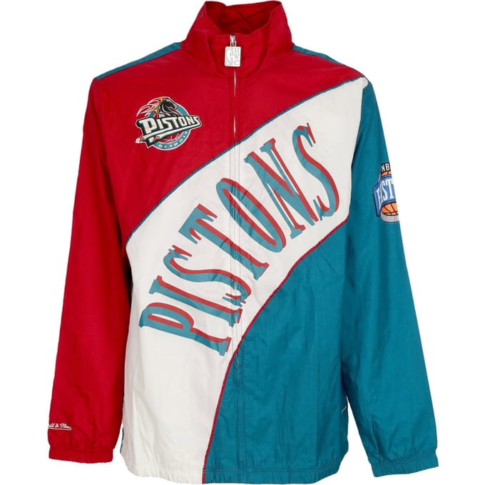 Herenwindjack Nba Arched Retro Lined Windjack Detpis Multi/wit