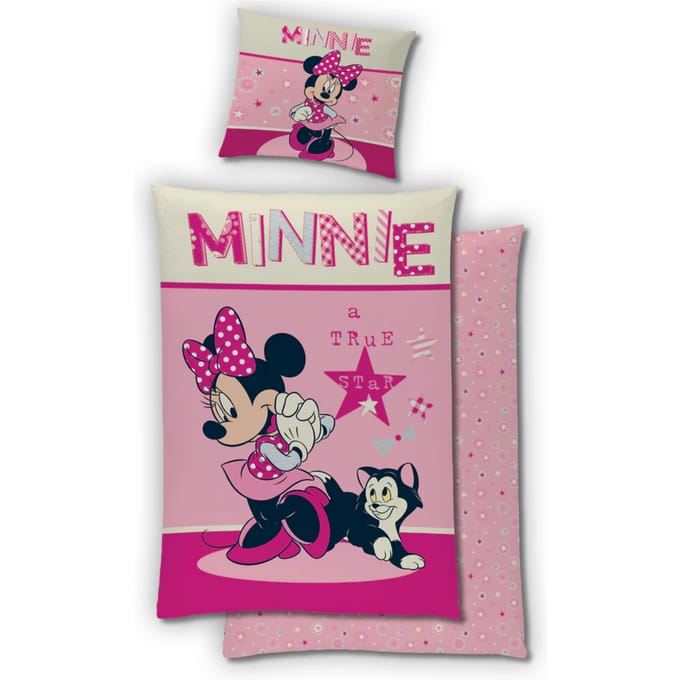 Disney Minnie Mouse Dekbedovertrek Flanel 140 x 200 cm