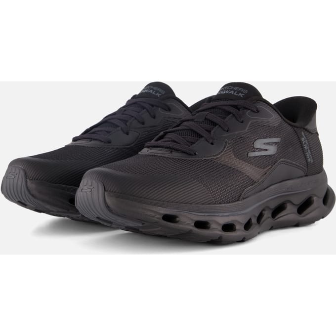Skechers Go Walk Glide Step Slip-ins zwart - Maat 48