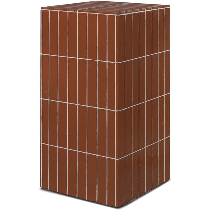 Ferm Living - Zuil bijzettafel - bruin