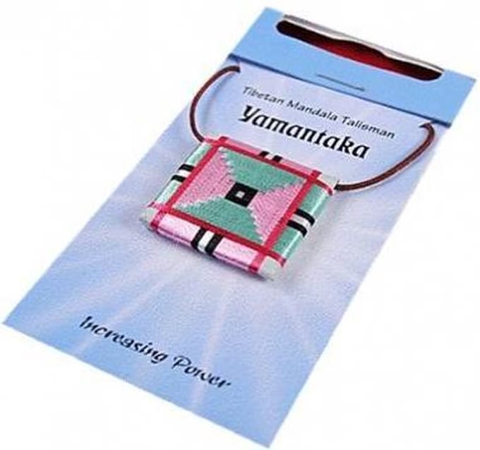 Mandala Talisman hanger Yamantaka - 2.5x2.5 cm