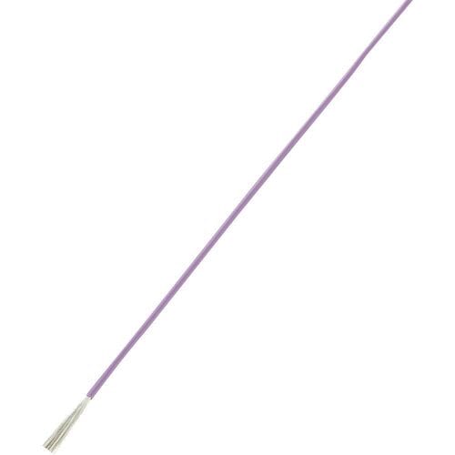 TRU COMPONENTS 1566850 Draad LiY 1 x 0.14 mm² Violet 100 m