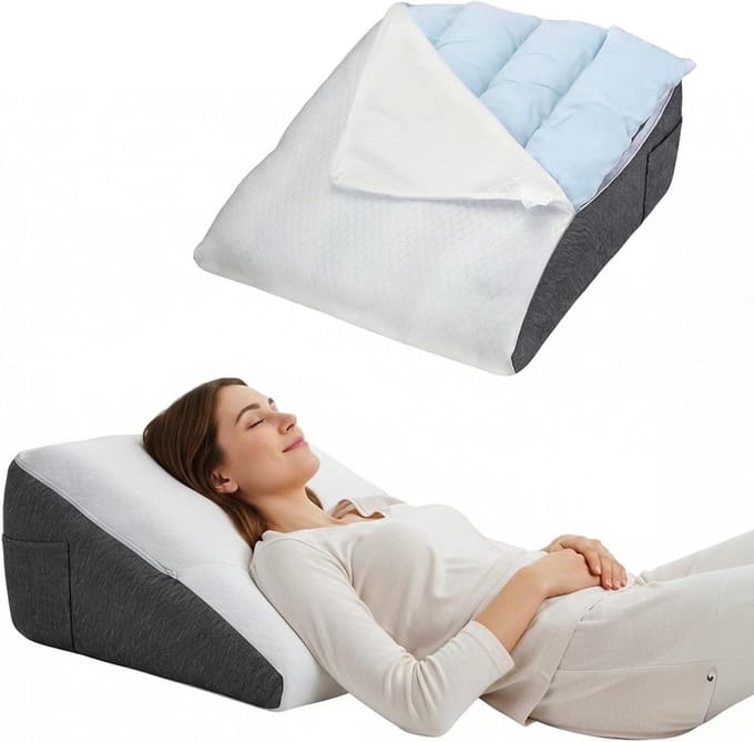 Wigkussen Set - Steunkussen - Comfortabele Rust - 10-in-1 Posities - 3 Delig - Wit